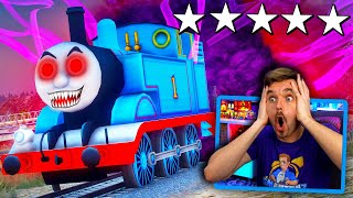 In GTA 5 Thomas the Tank Engine is EVIL I need YOUR help to save him Scary [upl. by Nogaem161]