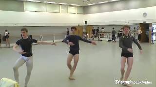 Mariinsky Ballet Class at ROH [upl. by Yllod]