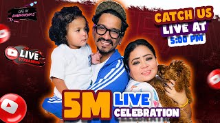 5 million live  Bharti Singh  Haarsh Limbachiyaa  Golla [upl. by Nadya]