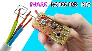 Voltage detector DIY rilevatore di tensione FAI DA TE [upl. by Verdha929]