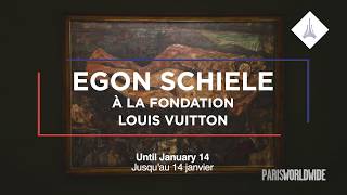 Paris Worldwide  lexpo Egon Schiele à la Fondation Louis Vuitton [upl. by Labina]