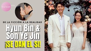 ¡LA BODA DEL SIGLO💍HYUN BIN Y SON YE JIN💗TODO SOBRE SU HISTORIA DE AMOR Y BODA [upl. by Llet42]