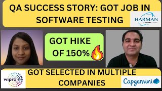 5LPA to 15LPA 🔥7 Offers A Journey of A Software Tester🔥 QA Success Story RD Automation Learning [upl. by Dnob141]