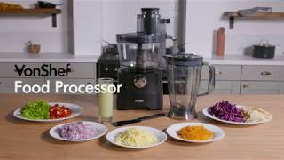 VonShef 1000W Food Processor [upl. by Hannie]