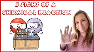 5 signs of a chemical reaction [upl. by Kremer]