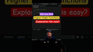 day60  mastering higherorder functions made easy 🔥 coding javascript shorts [upl. by George]