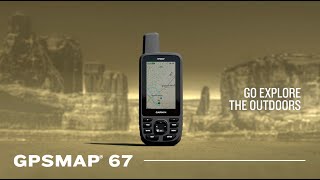 Garmin  GPSMAP 67  Handheld GPS Navigator [upl. by Ruth]