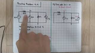 Practice Problem 44 Fundamental of Electric Circuits AlexanderSadiku 5th Edition  Superposition [upl. by Yerrot567]