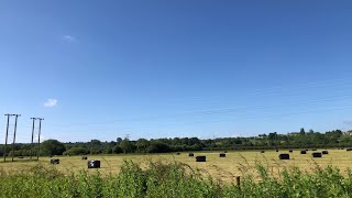 Ferry Hinksey Road via Electric Road to South Hinksey and Abingdon Road Oxford June 7th 2024 [upl. by Robin371]