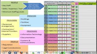 Business Impact Assessment Excel Tool [upl. by Aimekahs]