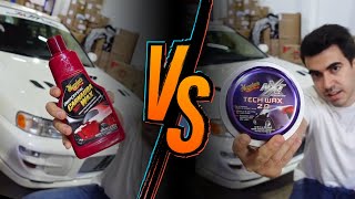 CARNAUBA WAX DEEPCRYSTAL vs NXT GENERATION ¿Cuál cera es mejor MEGUIARS [upl. by Itsuj]