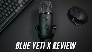 Blue Yeti X Review  Test with Blue Yeti Comparison [upl. by Lumpkin]