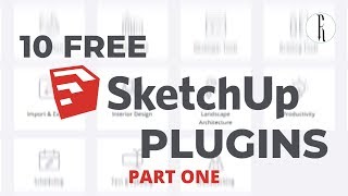 10 FREE Plugins You Must Download  Better Sketchup Modeling  Pt One [upl. by Leumek688]