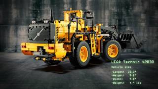 LEGO Technic Introduces the Volvo Wheel Loader and Articulated Hauler [upl. by Kant398]