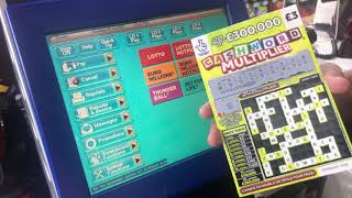 How to check scratch card on lottery machine for win by shop assistant [upl. by Lillie]