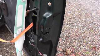 Ford Super Duty door lock actuator How to replacechange [upl. by Anchie476]