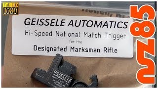 AR15  Geissele DMR Trigger Installation amp Adjustments [upl. by Yboj443]