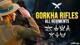 All Regiments of Gorkha Rifles [upl. by Jd386]