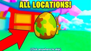 🥳 ALL SCAVENGER HUNT EVENT EGG LOCATIONS APRIL FOOLS In Pet Simulator X [upl. by Etteroma]