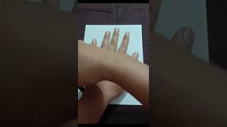 How to draw a hand । easy and first way to drawing hand handdrawing drawingtutorial drawingtips [upl. by Moersch]