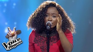 Esther Benyeogo sings “Rise Up”  Blind Auditions  The Voice Nigeria Season 3 [upl. by Eppie606]