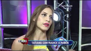 Luego de la ruptura Tatiana contradice a Rubén [upl. by Dranyer]