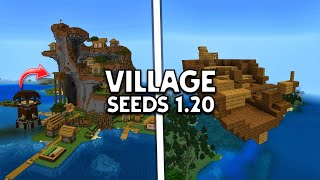 TOP 5 BEST VILLAGE SEEDS In MINECRAFT 120 [upl. by Sitra480]