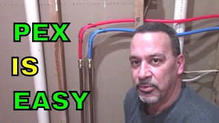 plumbing copper to pex using sharkbite [upl. by Clemens]