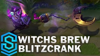 Witchs Brew Blitzcrank Skin Spotlight  PreRelease  League of Legends [upl. by Elnukeda471]