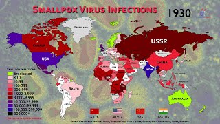 The Spread and Eradication of Smallpox 19191977 [upl. by Eirrot]