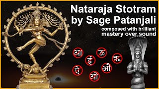 Extremely Unique Composition by Sage Patanjali  CharanaShrnga Rahita Nataraja Stotram  Chant Only [upl. by Nyleahs663]