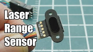 Laser Range Sensor  TOF10120  Arduino [upl. by Hcirdeirf452]