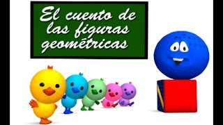 LAS FIGURAS GEOMÉTRICAS  Cuento Educativo De Las Formas  La Pelota Loca [upl. by Duarte]