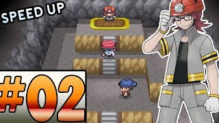 Pokemon Platinum Walkthrough Part 2  Oreburgh City amp Gym Leader Roark SPEED UP [upl. by Anavrin294]