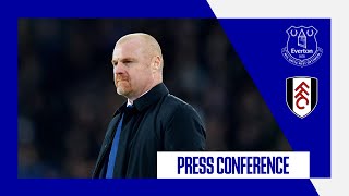 CARABAO CUP SEAN DYCHES POSTFULHAM PRESS CONFERENCE [upl. by Neomah903]