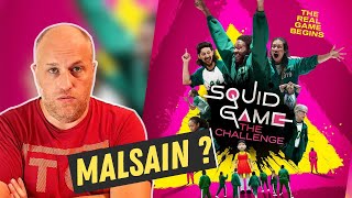 SQUID GAME THE CHALLENGE  Critique de la télé réalité Netflix [upl. by Eedrahs]