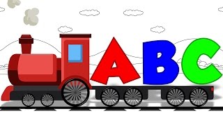 ABC Train  Learn Alphabets  Educational Video for Children amp Babies [upl. by Asined]