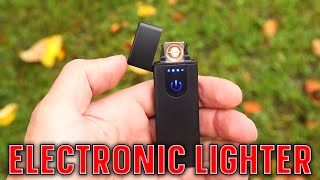 USB Flameless Electric Lighter 🔥 Windproof USB Rechargeable Touch Lighters [upl. by Demeter913]