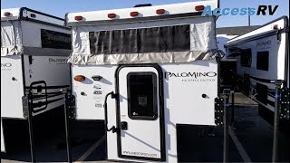 2019 Palomino SS500  Real Lite 1600 Truck Camper Walkthrough [upl. by Gertruda]