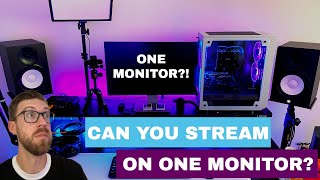 Can You Stream to Twitch on a Laptop or Single Monitor  The Ultimate Guide [upl. by Tybalt]