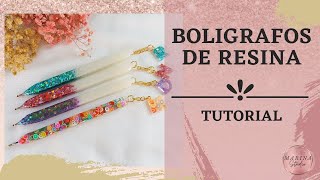 COMO HACER BOLIGRAFOS DE RESINA EPOXI TUTORIAL PASO A PASO [upl. by Ientirb976]