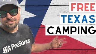 7 Free Camping in Texas Spots Youll Love 💕 [upl. by Adnarim989]