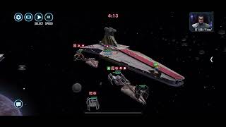 Chimera vs Negotiator  SWGOH GAC TW Fleets [upl. by Anerbas]