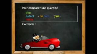 Faire des comparaisons  comparatif et superlatif version longue [upl. by Vivianne]