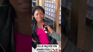 🆘 ELLE BIZE EN 30MÎUTES😱🍆🍑microtrottoir microtrottoir team237 comedy humor deguem fyp [upl. by Luci]