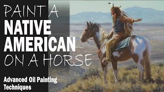 Paint a Native American on a Horse [upl. by Mcnamara]