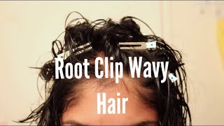 HOW TO ROOT CLIP WAVY HAIR [upl. by Ylreveb954]