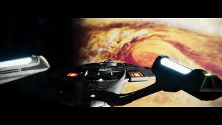 The ENTERPRISEE arrives at JUPITER  startrekpicardseason3 my VFX [upl. by Htieh]