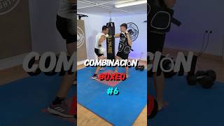 Combinación de BOXEO para principiantes 6 boxeo tutorial tecnica shorts fyp [upl. by Mirilla]