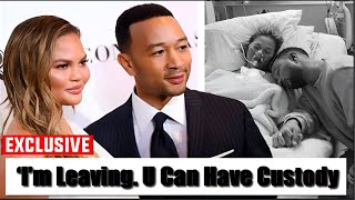 ‘I’m Leaving U Can Have Custody’ John Legend Leaves Chrissy Teigen After He Shares New Video [upl. by Aicelaf908]